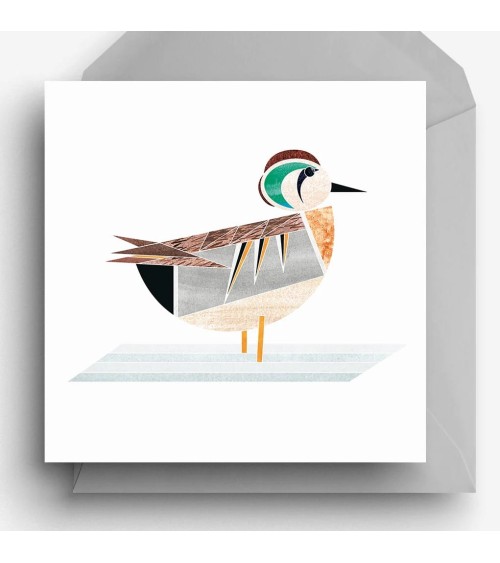 Baikal Teal - Greetings Card Ellie Good illustration happy birthday wishes for a good friend congratulations cards