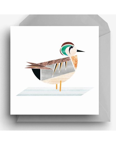Baikal Teal - Greetings Card Ellie Good illustration happy birthday wishes for a good friend congratulations cards
