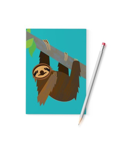 Zwergfaultier - Notizbuch A6 Ellie Good illustration Papeterie artikel Schreibwaren online schweiz
