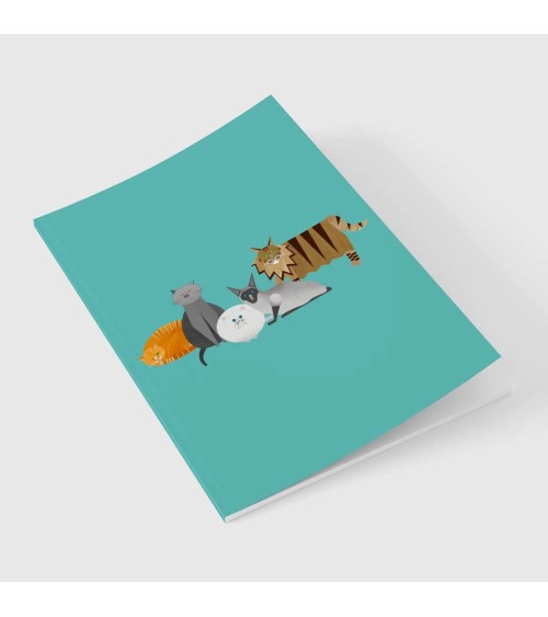 Personaggi di gatto - Quaderno A5 Ellie Good illustration Cartoleria Svizzera