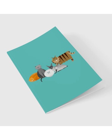 Personaggi di gatto - Quaderno A5 Ellie Good illustration Cartoleria Svizzera