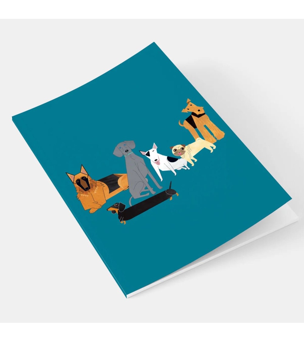 Amis des chiens - Cahier, carnet de notes A5 Ellie Good illustration papeterie originale en ligne suisse