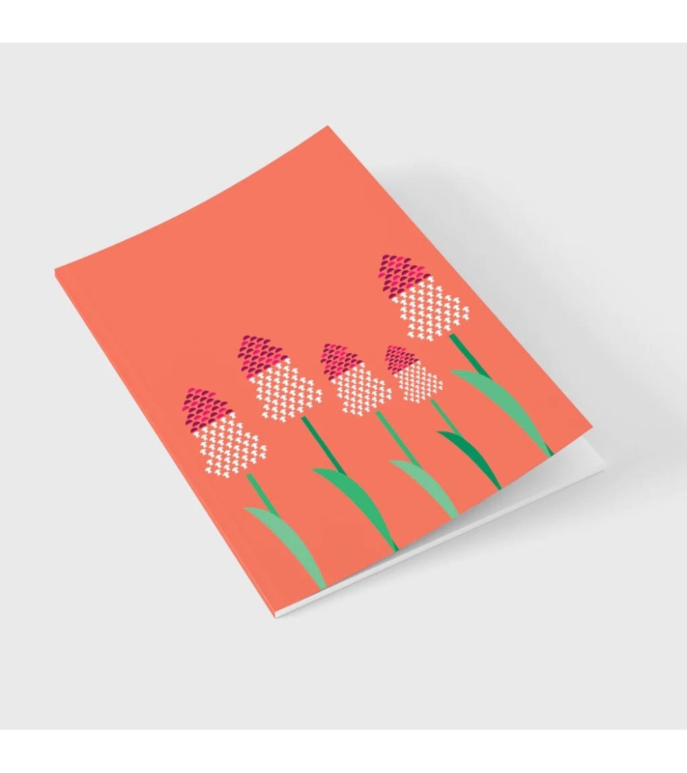 Fleurs modernes - Cahier, carnet de notes A5 Ellie Good illustration papeterie originale en ligne suisse