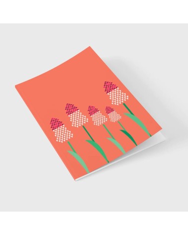 Fleurs modernes - Cahier, carnet de notes A5 Ellie Good illustration papeterie originale en ligne suisse