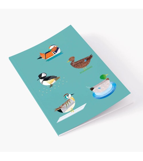 Dabbling Ducks - A5 Notebook Ellie Good illustration cute stationery