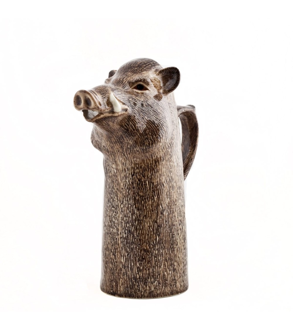 Water Jug - Wild Boar Quail Ceramics carafe jug glass design