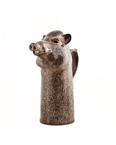 Water Jug - Wild Boar Quail Ceramics carafe jug glass design