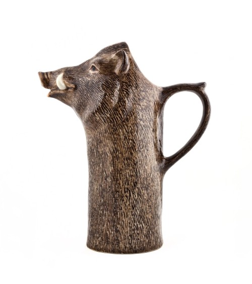 Water Jug - Wild Boar Quail Ceramics carafe jug glass design