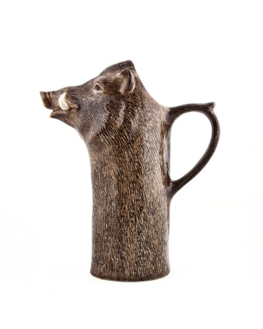 Water Jug - Wild Boar Quail Ceramics carafe jug glass design