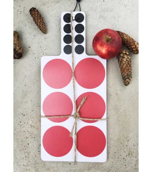 Dots - Scandinavian design cutting board Camilla Engdahl wood board wooden chopping design