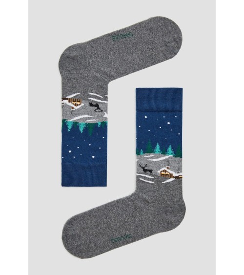 Socken - Winterland Paket Besocks Socke lustige Damen Herren farbige coole socken mit motiv kaufen