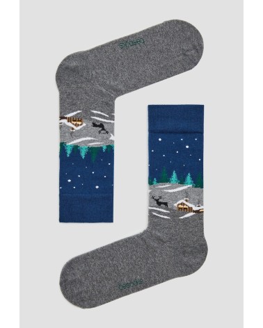 Chaussettes - Pack Winterland Besocks calendrier de l avent chaussettes jolies chausset pour homme femme fantaisie drole orig...