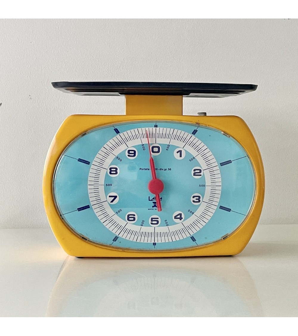 Balance de cuisine vintage - Laica - Années 70 kitatori meuble vintage shop online boutique suisse