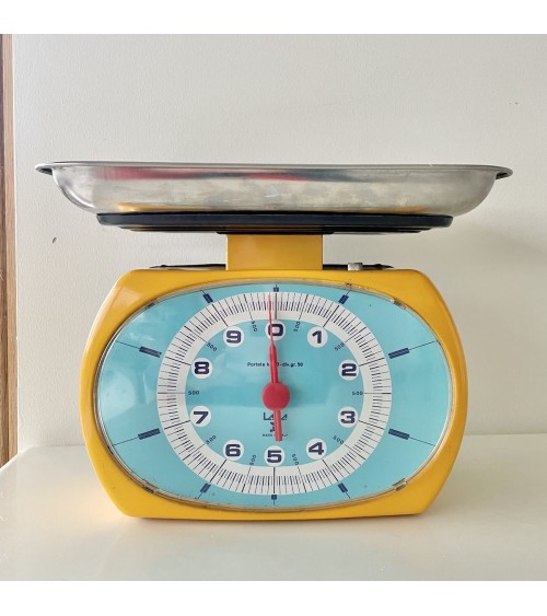Balance de cuisine vintage - Laica - Années 70 kitatori meuble vintage shop online boutique suisse