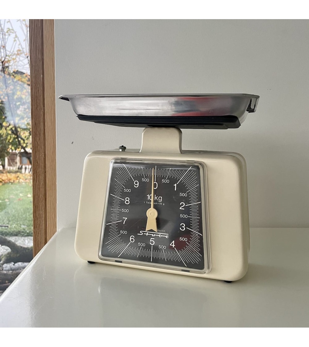 Bilancia da cucina vintage - Stube - Anni '70 kitatori mobili Oggetto di design vintage svizzera