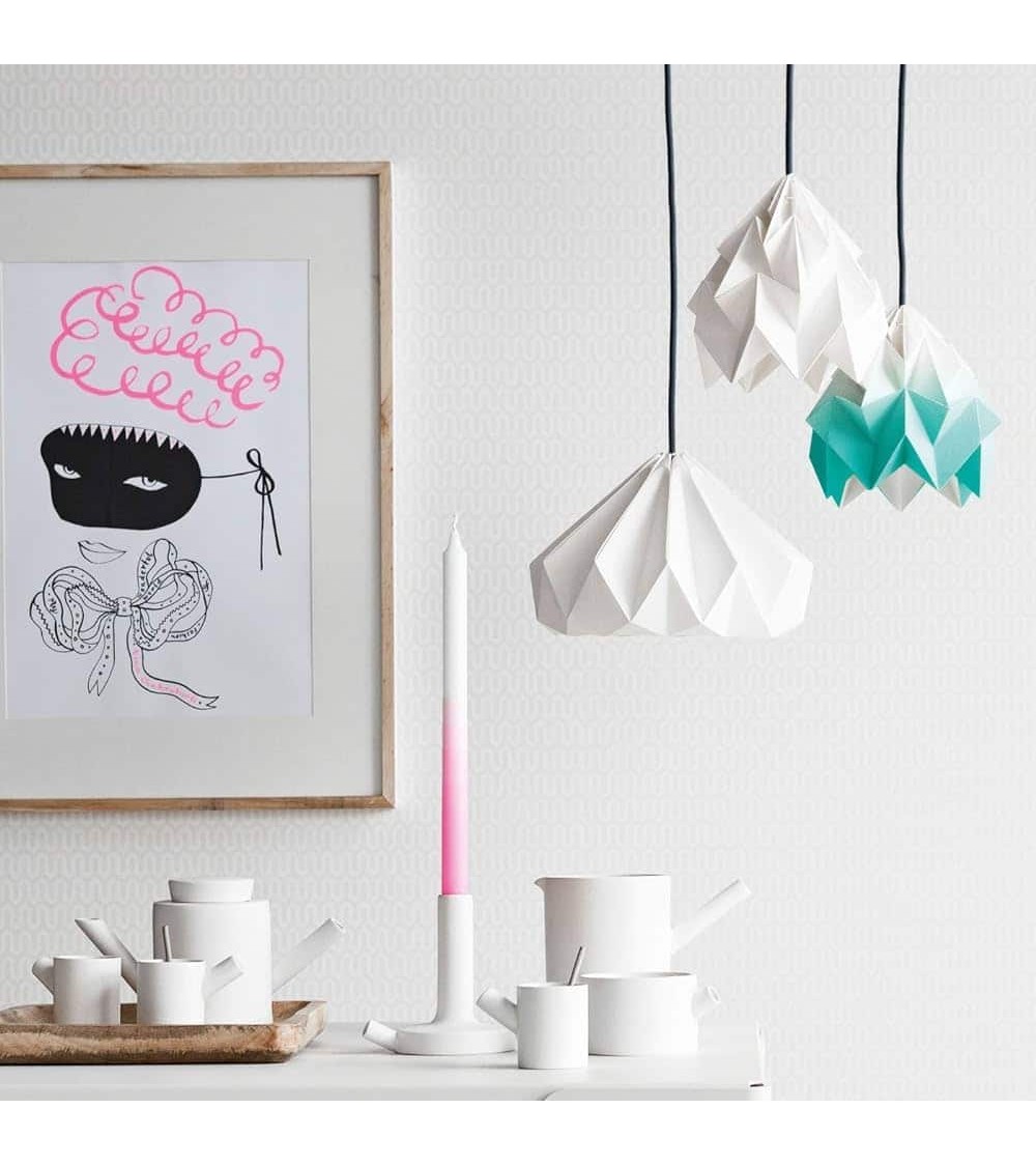 Moth White - Paper hanging lampshade Studio Snowpuppe lamp shades ceiling lightshade
