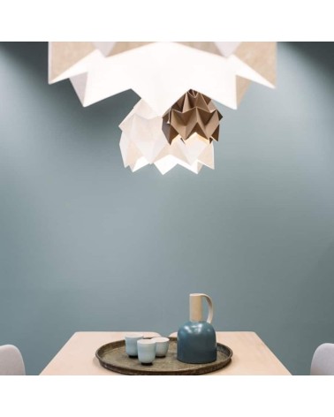 Moth Brown - Paper hanging lampshade Studio Snowpuppe lamp shades ceiling lightshade