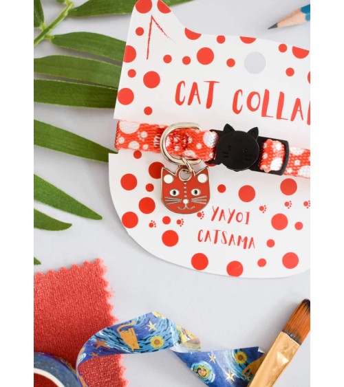 Cat Collar - Yayoi Catsama Niaski original gift idea switzerland