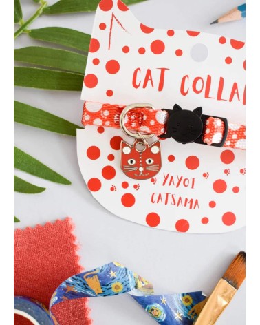 Cat Collar - Yayoi Catsama Niaski original gift idea switzerland