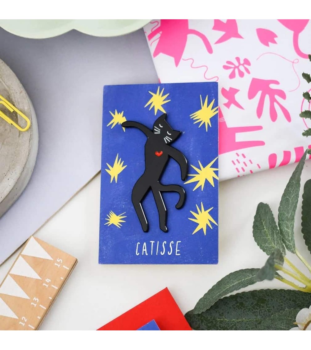 Enamel Pin - Catisse icatrus Niaski broches and pins hat pin badges collectible