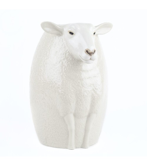 Large Flower Vase - White faced suffolk sheep Quail Ceramics table flower living room vase kitatori switzerland