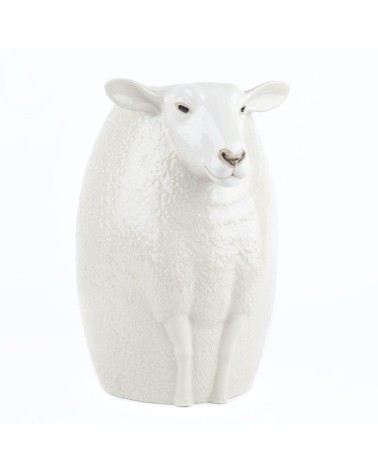 Large Flower Vase - White faced suffolk sheep Quail Ceramics table flower living room vase kitatori switzerland