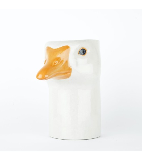 Goose - Ceramic Utensil Holder Quail Ceramics