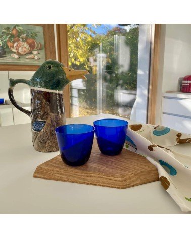 Wasserkrug - Stockente, Ente Quail Ceramics wasserkaraffe glas krüg glaskaraffen design