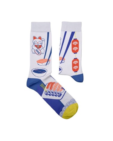 Sushi - Chaussettes Sock Affairs calendrier de l avent chaussettes jolies chausset pour homme femme fantaisie drole originales