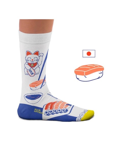Sushi - Socken Sock Affairs socke kuschelsocken für damen lustig herren farbige coole socken