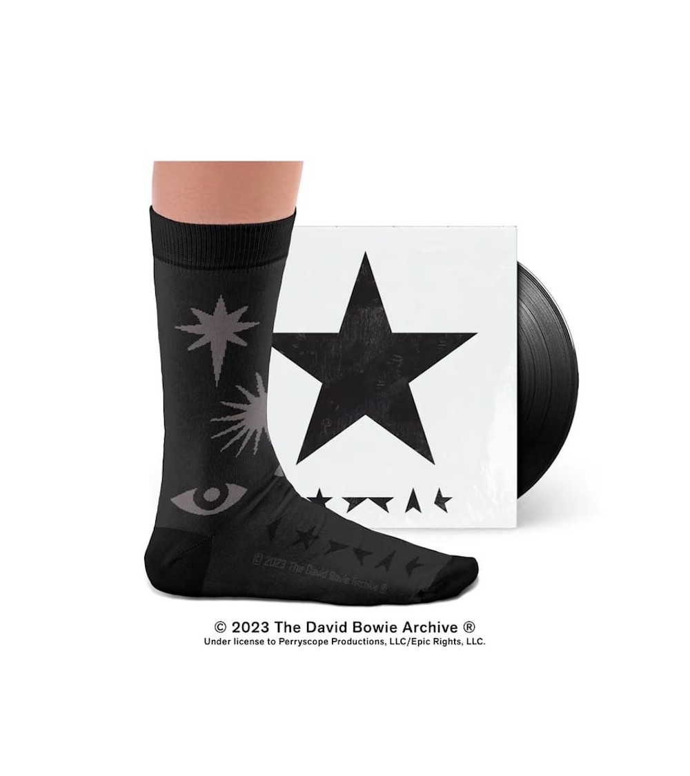 Blackstar - Chaussettes David Bowie Sock Affairs jolies pour femme originales pour homme chausset rigolotes drole Suisse