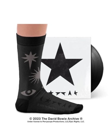 Blackstar - Chaussettes David Bowie Sock Affairs jolies pour femme originales pour homme chausset rigolotes drole Suisse