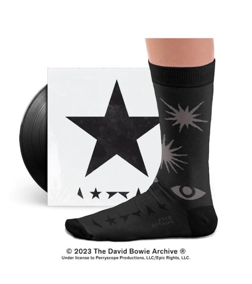 Blackstar - Chaussettes David Bowie Sock Affairs jolies pour femme originales pour homme chausset rigolotes drole Suisse