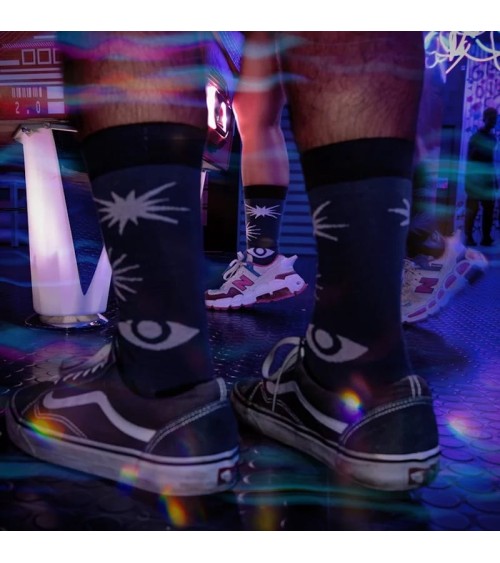 Blackstar - Calzini Sock affairs - Music collection calze da uomo per donna divertenti simpatici particolari