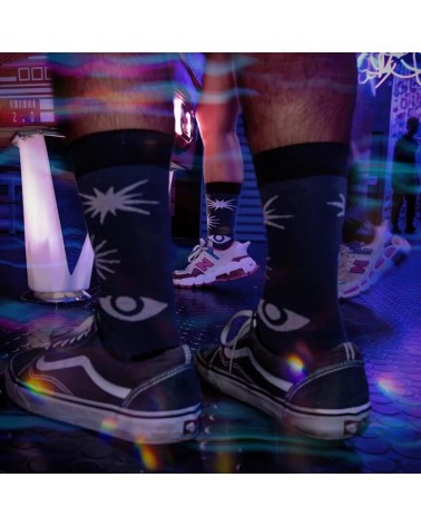 Blackstar - Calzini Sock affairs - Music collection calze da uomo per donna divertenti simpatici particolari
