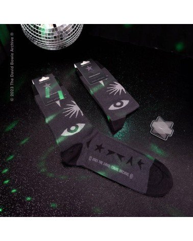 Blackstar - Socken David Bowie Sock Affairs socke kuschelsocken für damen lustig herren farbige coole socken