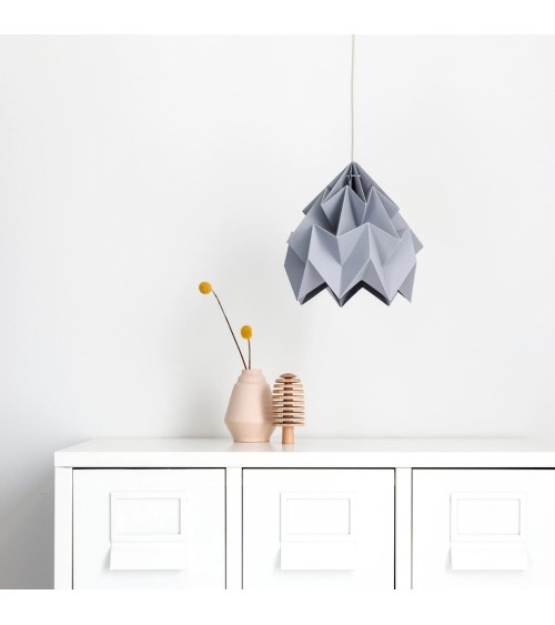 Moth Gris - Abat-jour en papier pour suspension Studio Snowpuppe lampe moderne original