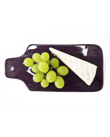 Cheese Board - Aubergine Quail's Egg wood board wooden chopping design