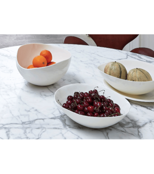 Handmade Porcelain Dish Keramiek van Sophie tray bowl fruit wooden design