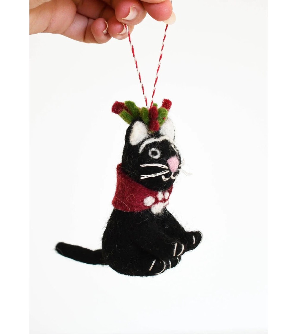Frida Catlo - Décoration en feutre Niaski decoration noel decor déco de noel 2024 maison fait main