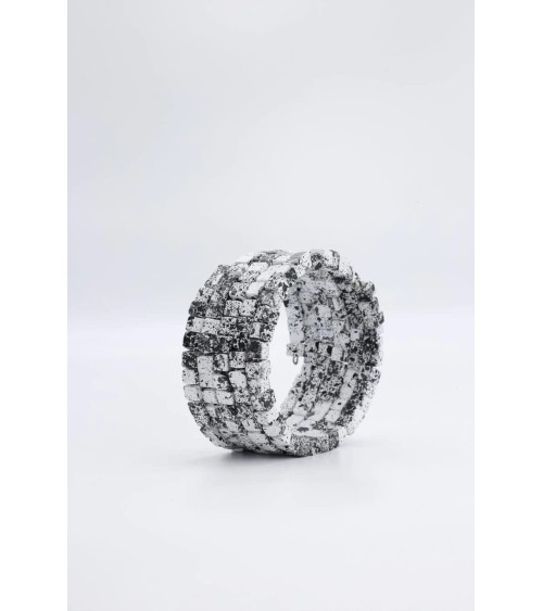 Pashmina Graffiti - Bracciale serpente con perline di legno Jianhui London eleganti particolari da donna bambina