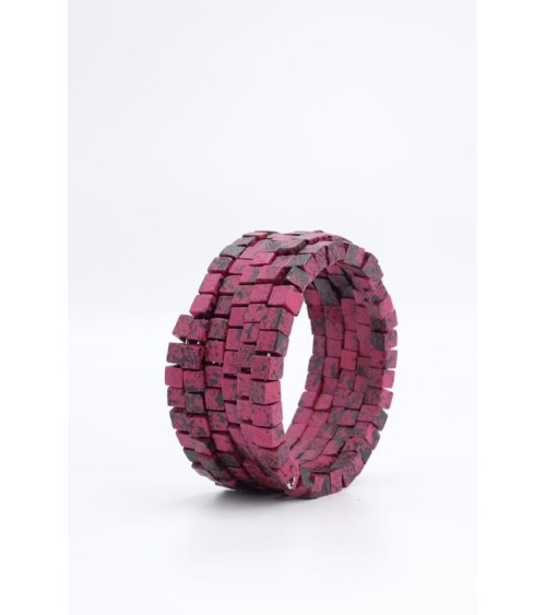 Pashmina Graffiti - Bracciale serpente con perline di legno Jianhui London eleganti particolari da donna bambina