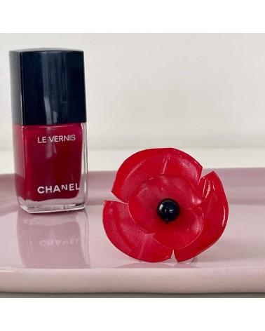 Mohnblume - Ring aus recyceltem Kunststoff Jianhui London damen frau kinder spezielle kaufen
