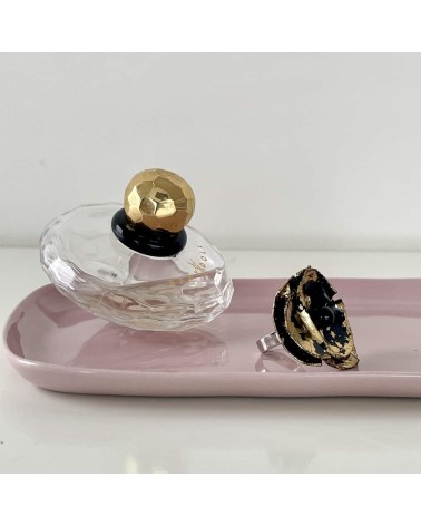 Papavero - Anello in plastica riciclata Jianhui London eleganti particolari da donna bambina