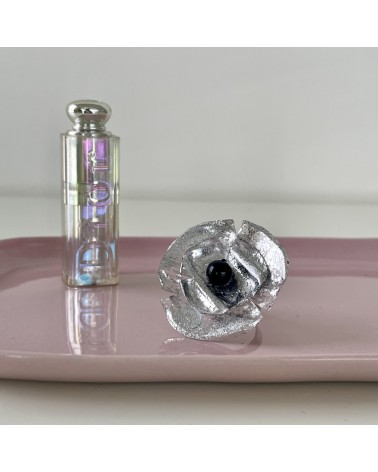 Poppy - Ring made of recycled plastic Jianhui London cute fashion design designer for women