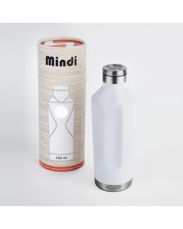 Kate - Gourde Isotherme 500 ml Mindi gourde sport metal d eau aluminium thé design