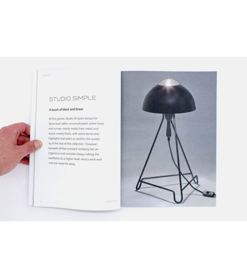 Studio Simple Schwarz - Tischlampe, Nachttischlampe Serax tischleuchte led modern designer kaufen