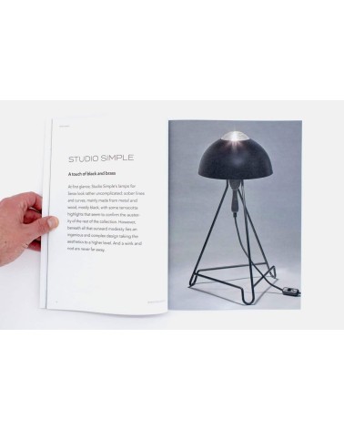 Studio Simple Black - Table & bedside lamp Serax light for living room bedroom kitchen original designer