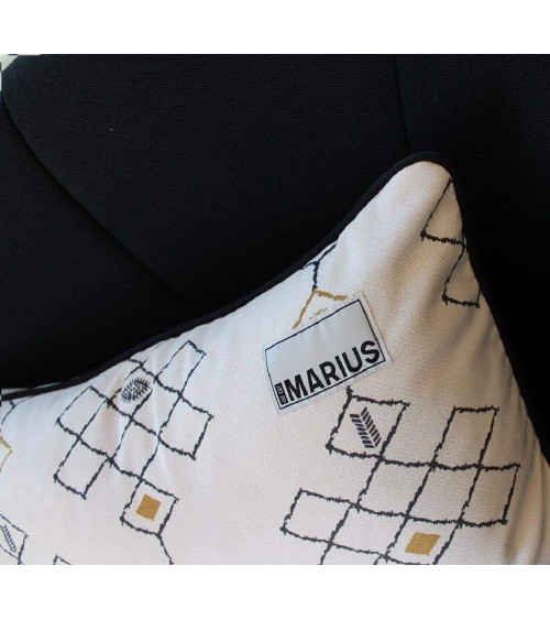 Berber Curry - Velvet sofa cushion Où est Marius best throw pillows sofa cushions covers decorative