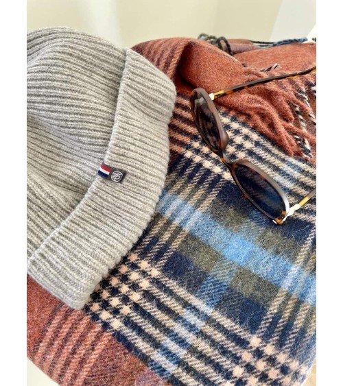 Christchurch Rust - Coperta di pura lana vergine Bronte by Moon plaid per divano in lana coperta morbida letto matrimoniale p...